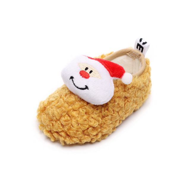 Botosei galben mustar din blanita - Mos Craciun MDHZ0201-2-cd2