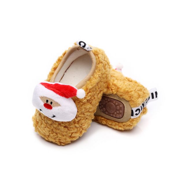 Botosei galben mustar din blanita - Mos Craciun MDHZ0201-2-cd2