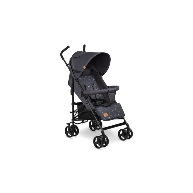 Lionelo - Carucior sport Elia, Cu husa de picioare, Cu plasa de tantari, Conform cu standardul european de securitate EN1888-1, Gri inchis BYNLO-ELIA_GREY_WHITE