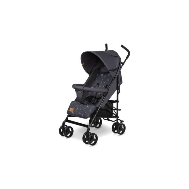 Lionelo - Carucior sport Elia, Cu husa de picioare, Cu plasa de tantari, Conform cu standardul european de securitate EN1888-1, Gri inchis BYNLO-ELIA_GREY_WHITE