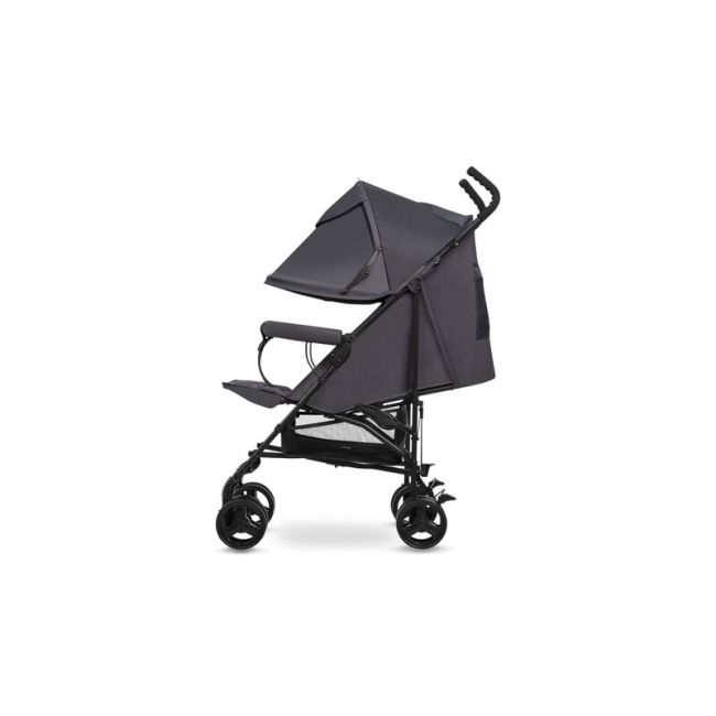 Lionelo - Carucior sport Elia, Cu husa de picioare, Cu plasa de tantari, Conform cu standardul european de securitate EN1888-1, Gri inchis BYNLO-ELIA_GREY_WHITE