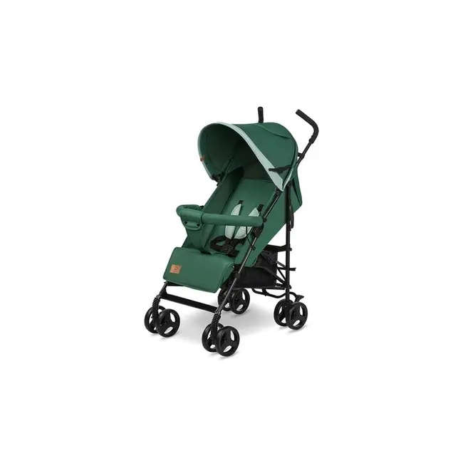 Lionelo - Carucior sport Elia, Cu husa de picioare, Cu plasa de tantari, Conform cu standardul european de securitate EN1888-1, Verde inchis BYNLO-ELIA_GREEN_FOREST