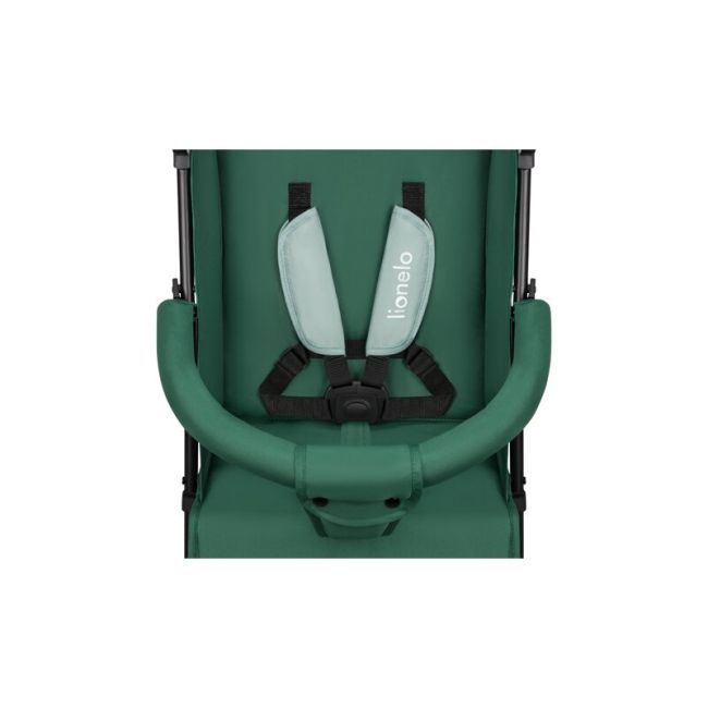 Lionelo - Carucior sport Elia, Cu husa de picioare, Cu plasa de tantari, Conform cu standardul european de securitate EN1888-1, Verde inchis BYNLO-ELIA_GREEN_FOREST