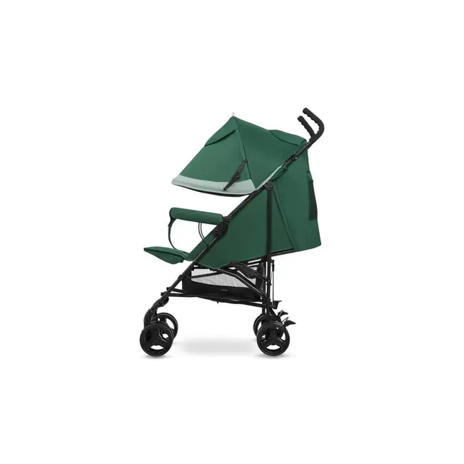 Lionelo - Carucior sport Elia, Cu husa de picioare, Cu plasa de tantari, Conform cu standardul european de securitate EN1888-1, Verde inchis BYNLO-ELIA_GREEN_FOREST