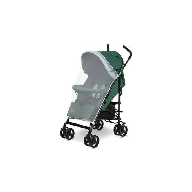 Lionelo - Carucior sport Elia, Cu husa de picioare, Cu plasa de tantari, Conform cu standardul european de securitate EN1888-1, Verde inchis BYNLO-ELIA_GREEN_FOREST