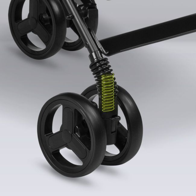 Lionelo - Carucior sport Elia, Cu husa de picioare, Cu plasa de tantari, Conform cu standardul european de securitate EN1888-1, Verde inchis BYNLO-ELIA_GREEN_FOREST