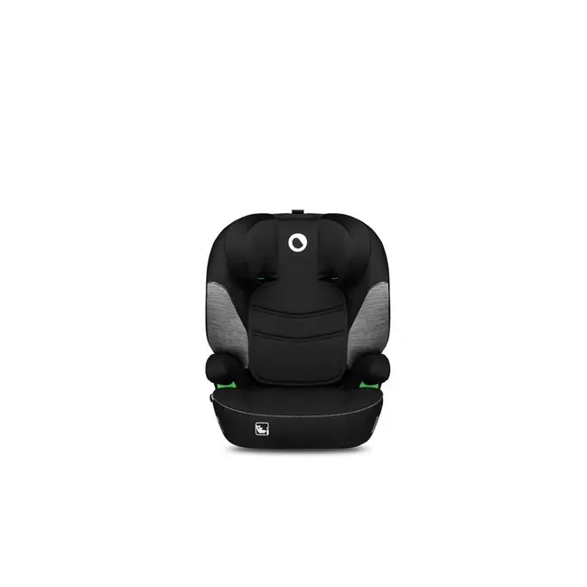 Lionelo - Scaun auto Lars i-Size, Cu tetiera reglabila in 10 pozitii, Cu pozitionare spre sensul de mers, 15-36 Kg, 100-150 cm, Conform cu standardul european de securitate ECE R129/03, Negru/Gri BYNLO-LARS_I-SIZE_BLACK_GREY