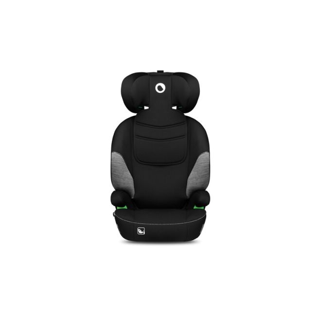 Lionelo - Scaun auto Lars i-Size, Cu tetiera reglabila in 10 pozitii, Cu pozitionare spre sensul de mers, 15-36 Kg, 100-150 cm, Conform cu standardul european de securitate ECE R129/03, Negru/Gri BYNLO-LARS_I-SIZE_BLACK_GREY