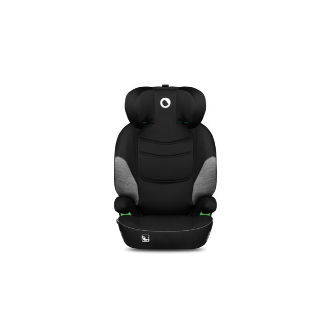 Lionelo - Scaun auto Lars i-Size, Cu tetiera reglabila in 10 pozitii, Cu pozitionare spre sensul de mers, 15-36 Kg, 100-150 cm, Conform cu standardul european de securitate ECE R129/03, Negru/Gri BYNLO-LARS_I-SIZE_BLACK_GREY