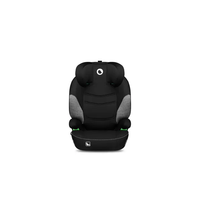 Lionelo - Scaun auto Lars i-Size, Cu tetiera reglabila in 10 pozitii, Cu pozitionare spre sensul de mers, 15-36 Kg, 100-150 cm, Conform cu standardul european de securitate ECE R129/03, Negru/Gri BYNLO-LARS_I-SIZE_BLACK_GREY