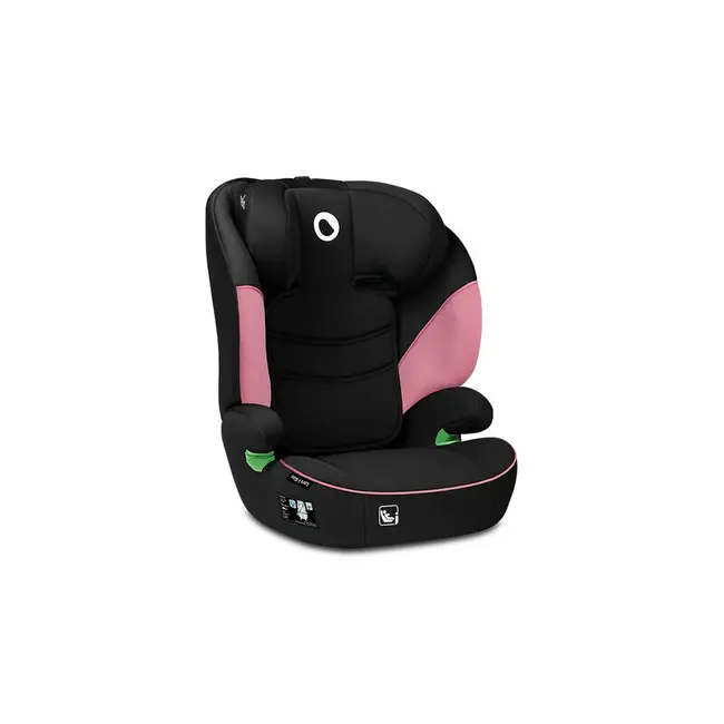 Lionelo - Scaun auto Lars i-Size, Cu tetiera reglabila in 10 pozitii, Cu pozitionare spre sensul de mers, 15-36 Kg, 100-150 cm, Conform cu standardul european de securitate ECE R129/03, Roz BYNLO-LARS_I-SIZE_PINK_BABY
