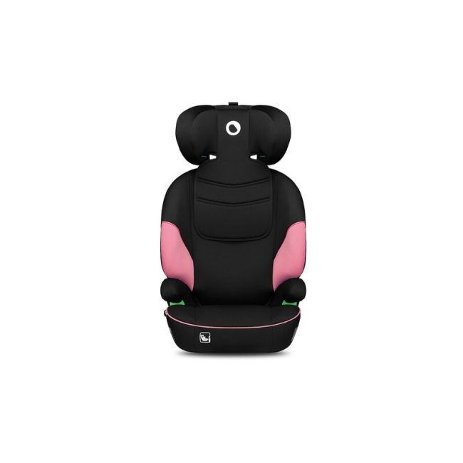 Lionelo - Scaun auto Lars i-Size, Cu tetiera reglabila in 10 pozitii, Cu pozitionare spre sensul de mers, 15-36 Kg, 100-150 cm, Conform cu standardul european de securitate ECE R129/03, Roz BYNLO-LARS_I-SIZE_PINK_BABY