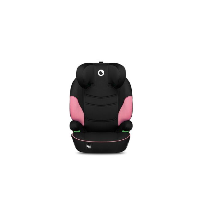 Lionelo - Scaun auto Lars i-Size, Cu tetiera reglabila in 10 pozitii, Cu pozitionare spre sensul de mers, 15-36 Kg, 100-150 cm, Conform cu standardul european de securitate ECE R129/03, Roz BYNLO-LARS_I-SIZE_PINK_BABY