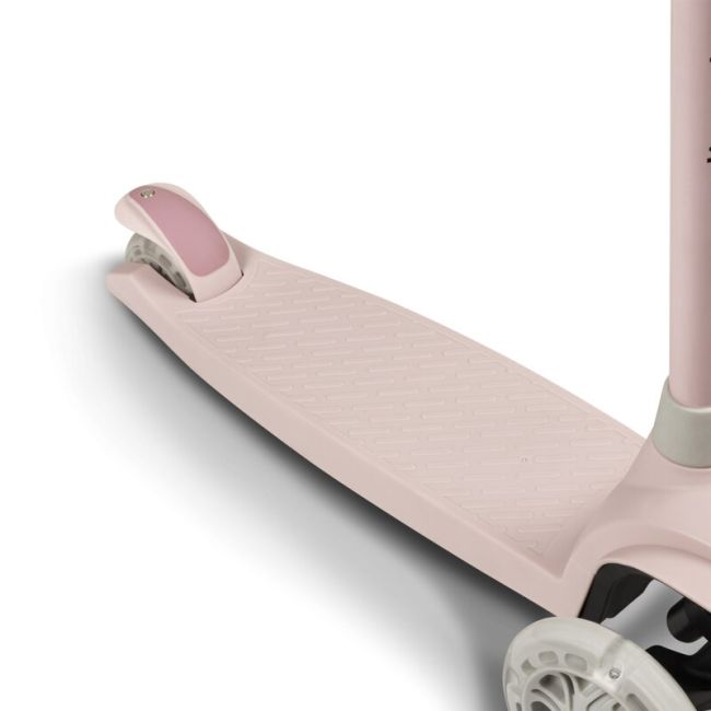 Lionelo - Trotineta pentru copii, Jessy, Pliabila, Pana la 50 Kg, Cu design ergonomic, Cu lumini LED, 56 x 26 x 67-82 cm, 3 ani+, Roz BYNLOE-JESSY_PINK_ROSE