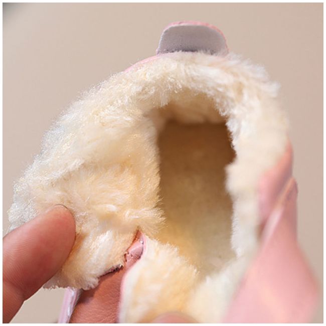 Pantofi roz imblaniti - mouse (marime disponibila: 3-6 luni (marimea 18 incaltaminte)) mdhyw15-2-bo4.3-6 luni (marimea 18 incaltaminte)