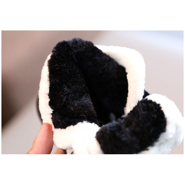 Ghete negre imblanite, pentru copii MB1019-1-DE2