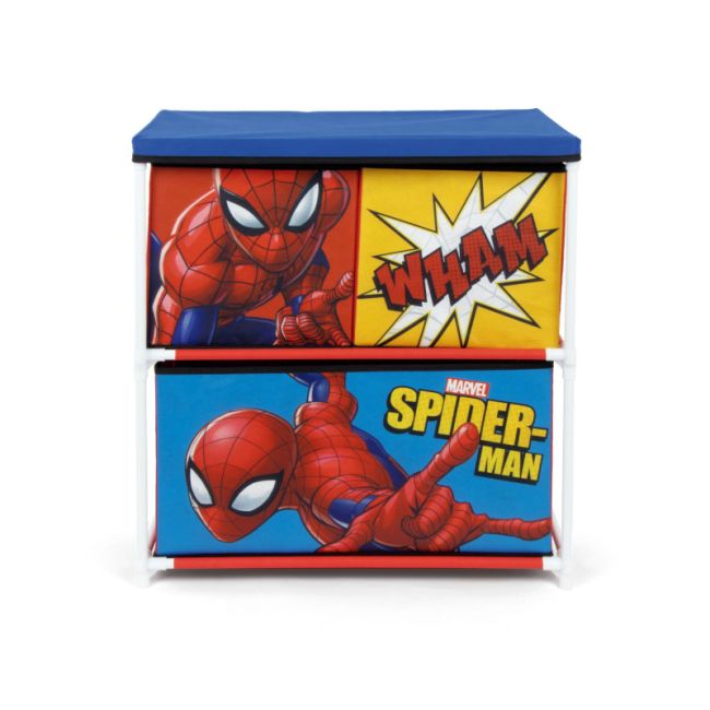 Organizator pentru jucarii cu structura metalica Spiderman BBXSM15225