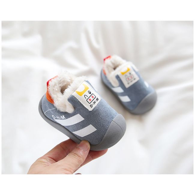 Pantofi gri imblaniti - Stripes LIHYW17-4-p32