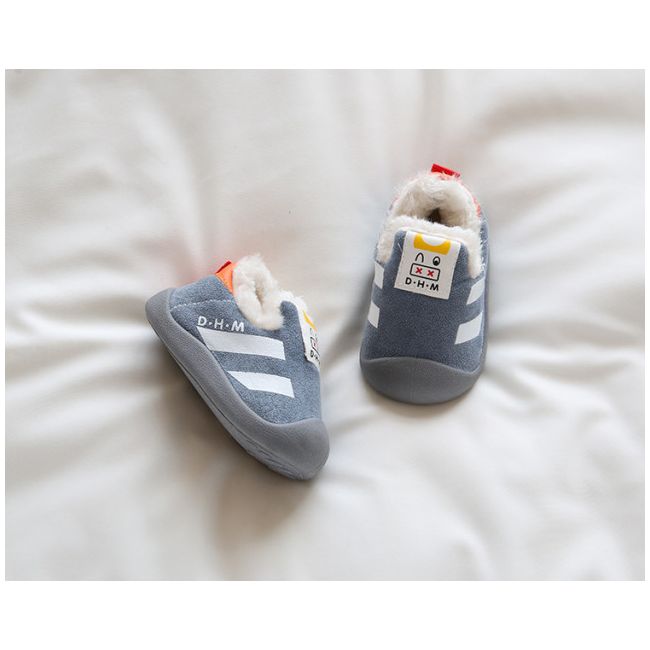 Pantofi gri imblaniti - Stripes LIHYW17-4-p32