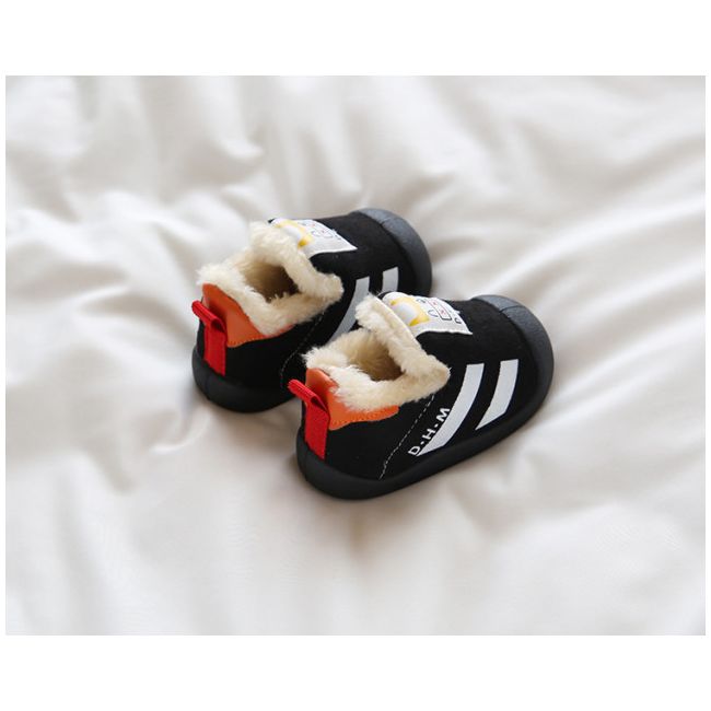 Pantofi negri imblaniti - Stripes LIHYW17-2-sa50