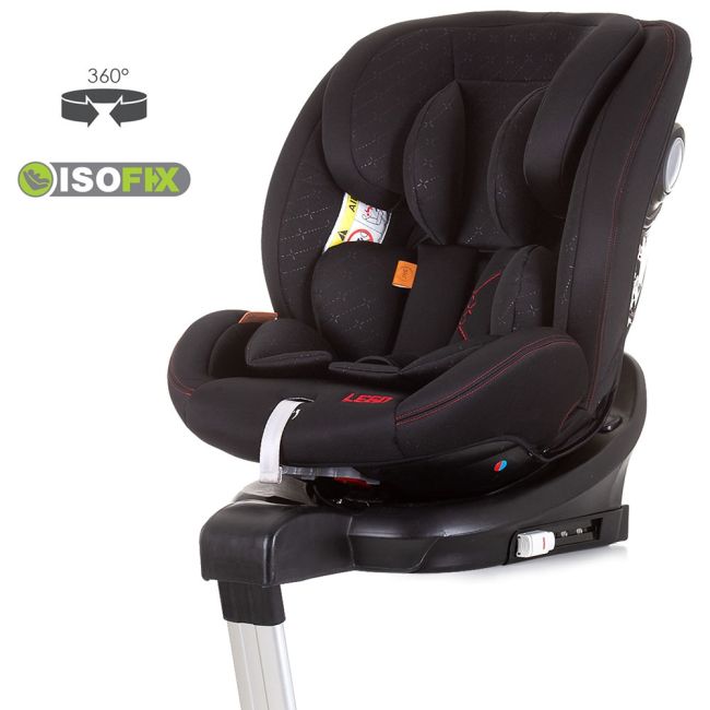 Scaun auto chipolino lego 0-36 kg ebony cu sistem isofix hubstkle0231eb