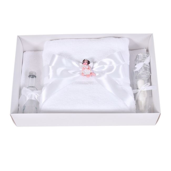 Trusou botez funda alba diafana si ingeras, Denikos® C9318 NKO6041