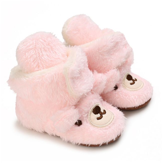 Cizmulite roz din blanita - Ursulet LIC-770-2-sa30