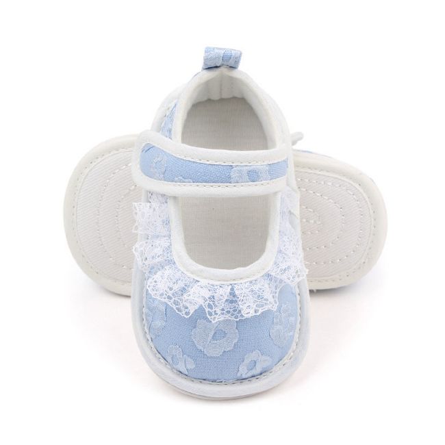 Pantofiori bleu cu floricele brodate LIBP3110-2-cd4