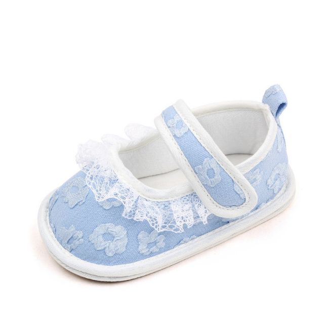 Pantofiori bleu cu floricele brodate LIBP3110-2-cd4