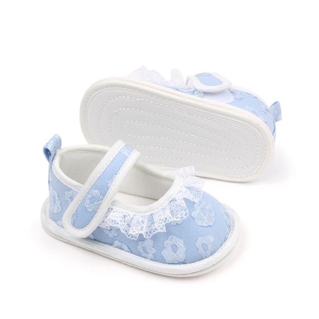 Pantofiori bleu cu floricele brodate LIBP3110-2-cd4