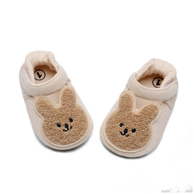 Pantofiori crem pentru fetite - Iepuras LINJ013-1-sa5