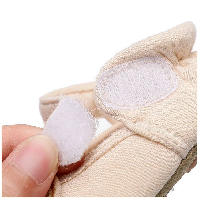Pantofiori crem pentru fetite - Ursulet LINJ013-2-sa5