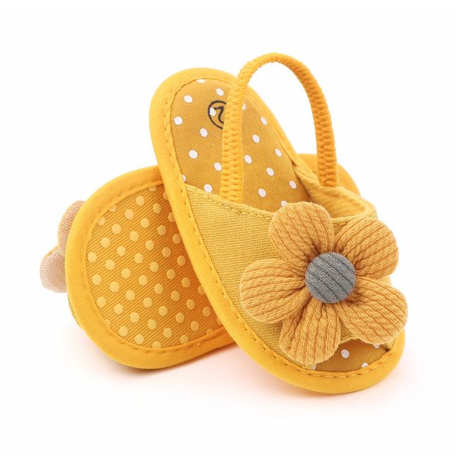 Pantofiori decupati galbeni cu margareta si bentite asortate LI1938C-21-p01