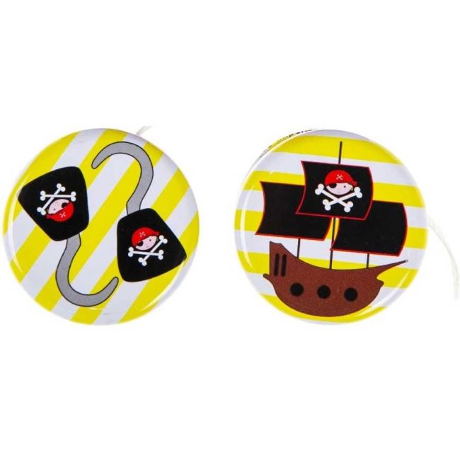 Yo-Yo metalic Pirat diametru 5 cm LG Imports LG4306 BBJLG4306_Galben