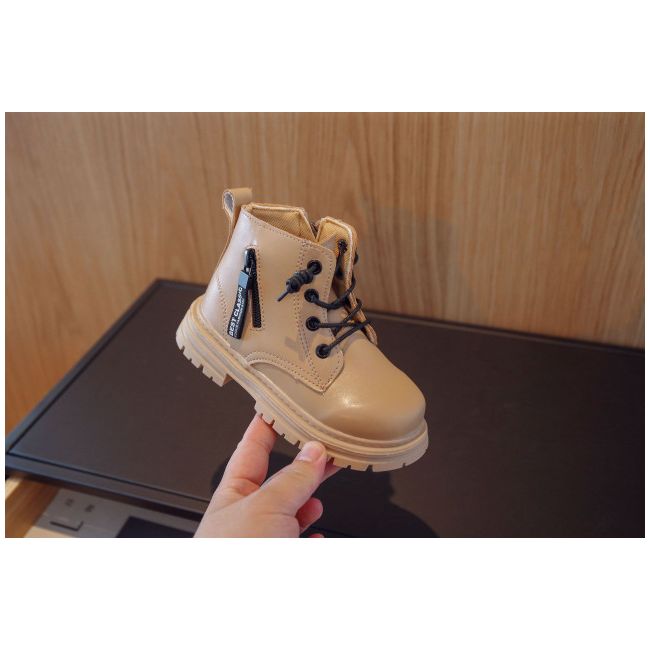 Ghete crem neimblanite pentru baietei LIYN5518-1-AC