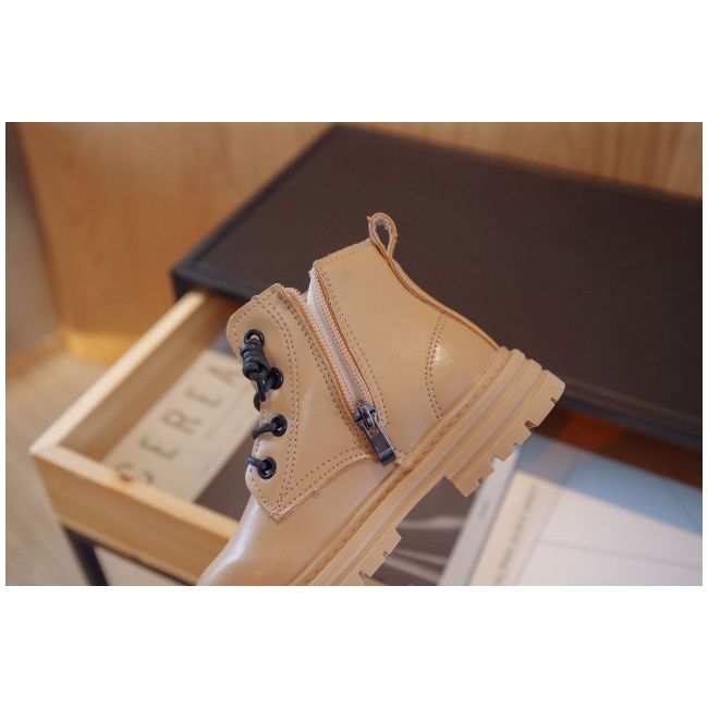 Ghete crem neimblanite pentru baietei LIYN5518-1-AC