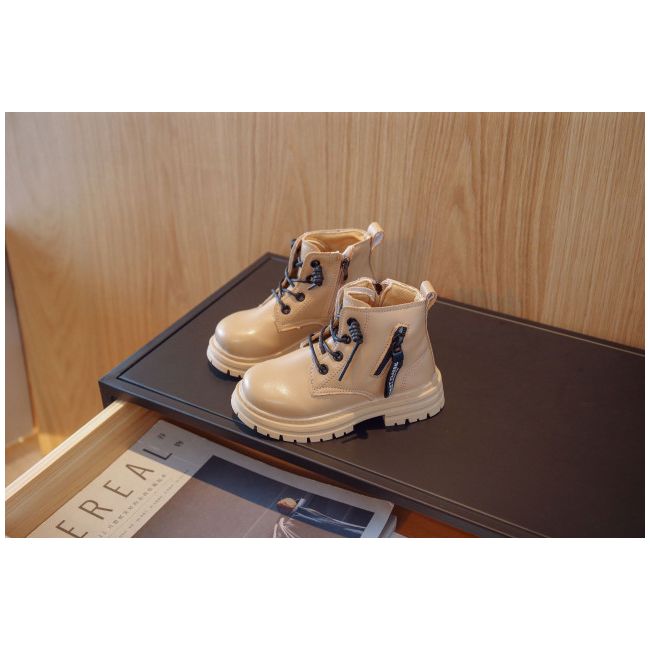 Ghete crem neimblanite pentru baietei LIYN5518-1-AC