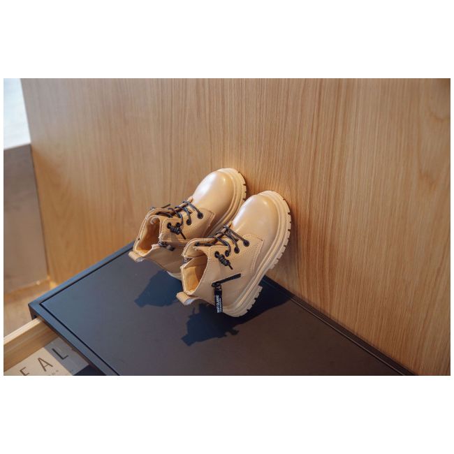 Ghete crem neimblanite pentru baietei LIYN5518-1-AC