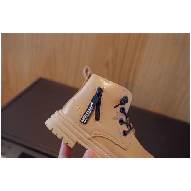 Ghete crem neimblanite pentru baietei LIYN5518-1-AC