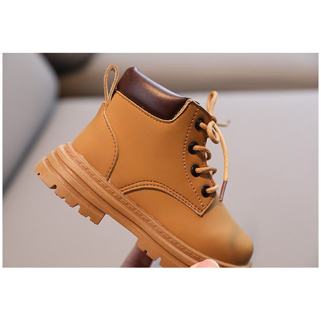 Ghete NEIMBLANITE maro pentru baietei LIYY-5101-1-sa44