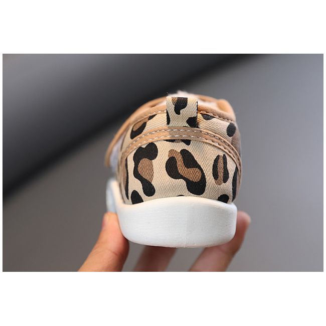 Pantofi imblaniti pentru fetite - Animal print LIBY1107-1-AC