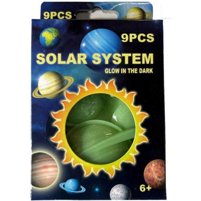 Set 9 piese Sistem Solar Fosforescent LG Imports LG8884 BBJLG8884_Initiala