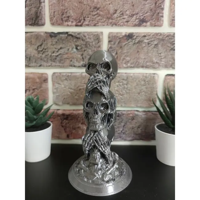 Figurina 3d  Three Skulls