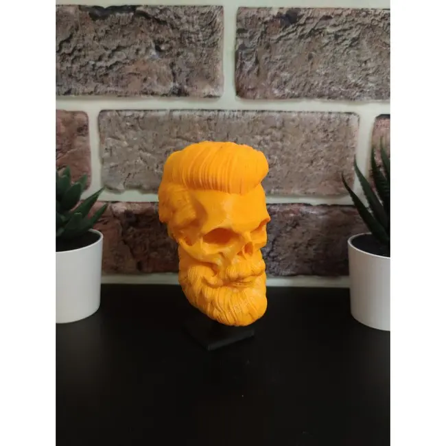 Figurina 3d Beard Skull