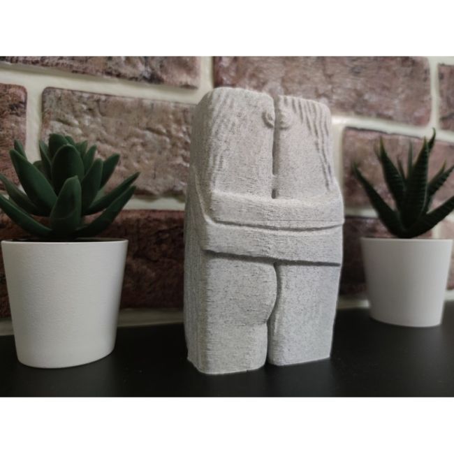 Figurina 3d Brancusi - Sarutul