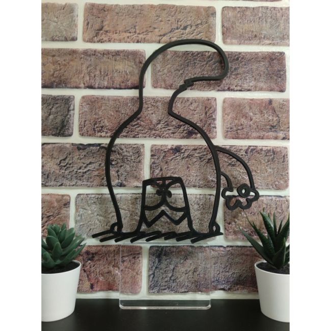 Figurina 3d Pisica