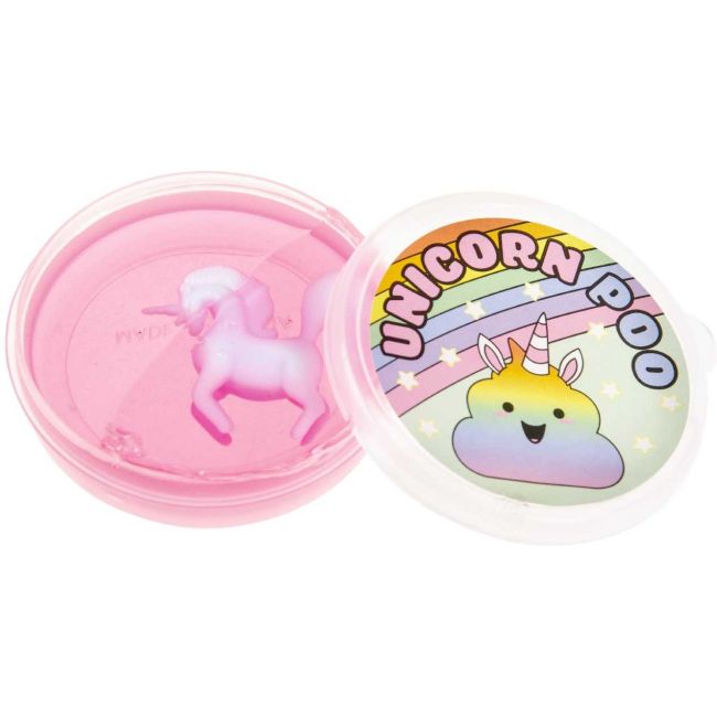 Gelatina modelatoare slime Unicorn Poo cu figurina unicorn LG Imports LG9431 BBJLG9431_Roz