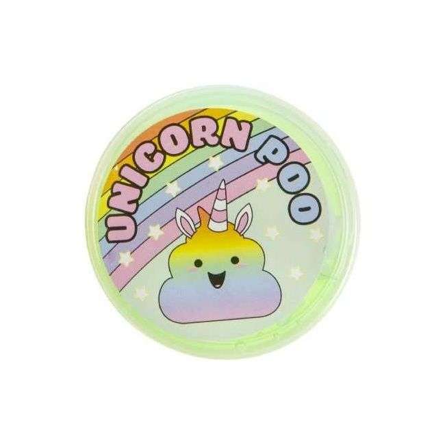 Gelatina modelatoare slime Unicorn Poo cu figurina unicorn LG Imports LG9431 BBJLG9431_Verde