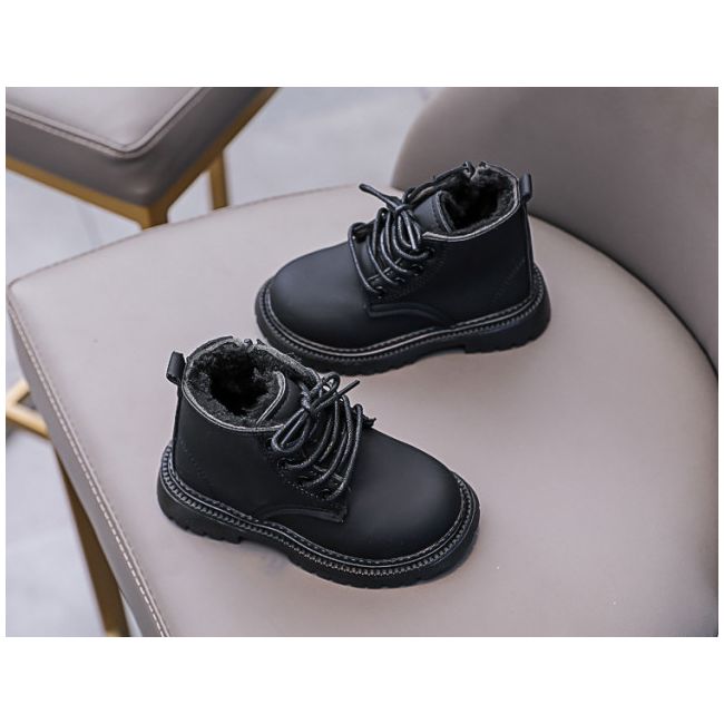 Ghete imblanite negre - Fany MDX2206-2-DE10