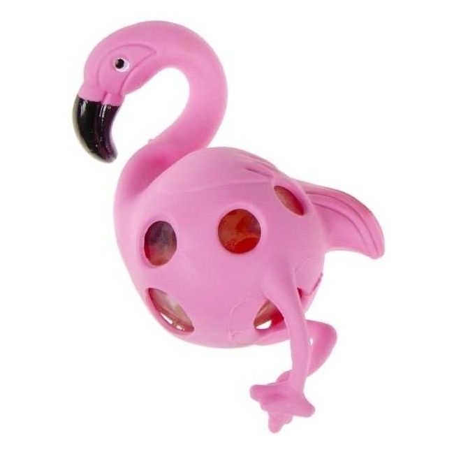Jucarie antistres Squeeze Ball Flamingo LG Imports LG9278 BBJLG9278_Roz Deschis